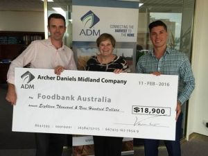 ADMs donation will fund 35,000 meals in Australia.